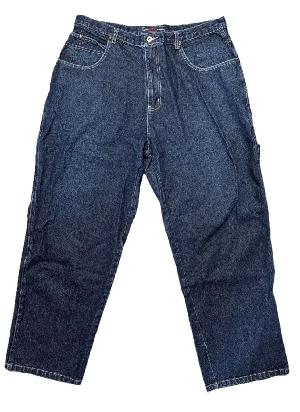 Vintage Phat Farm Baggy Carpenter Jeans 40x32 Y2K Blue Denim Skater Hip Hop 90s